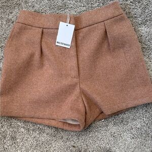 Walter Baker Kalvin Carmel Women's “Wool” Shorts